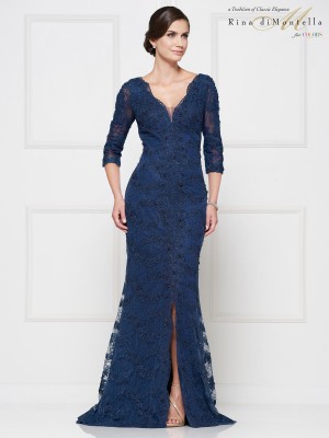 Rina Di Montella RD2637 Lace Mother of the Bride Dress