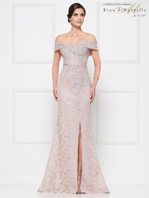 Rina Di Montella RD2655 Beautiful Lace Mother of Bride Dress