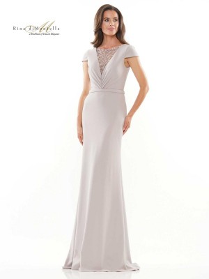 Rina Di Montella RD2729 Cap Sleeve Mother of Bride Gown