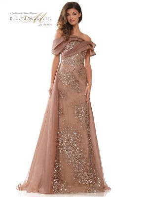Rina Di Montella RD2816 Sparkling Mother of Bride Gown