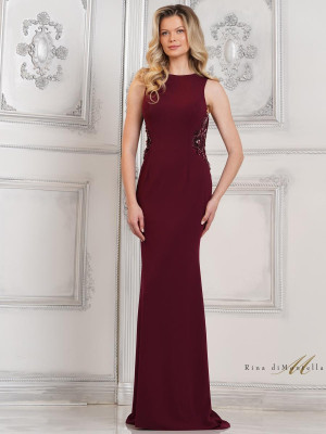 Rina Di Montella RD3111 Cowl Back Mothers Gown