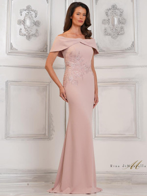 Rina Di Montella RD3114 Elegant Mother of Bride Gown