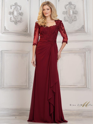 Rina Di Montella RD3132 Classic Mother of Bride Gown