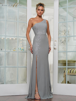 Rina Di Montella RD3240 Elegant One Shoulder Mothers Gown