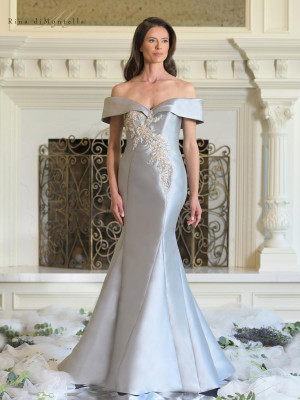 Rina Di Montella RD3257 Off Shoulder Mermaid Gown