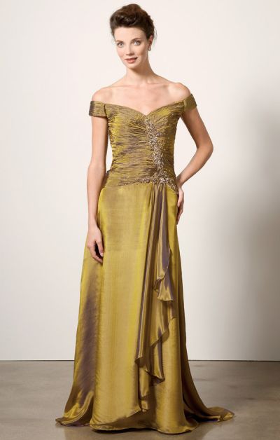 silk chiffon evening gowns