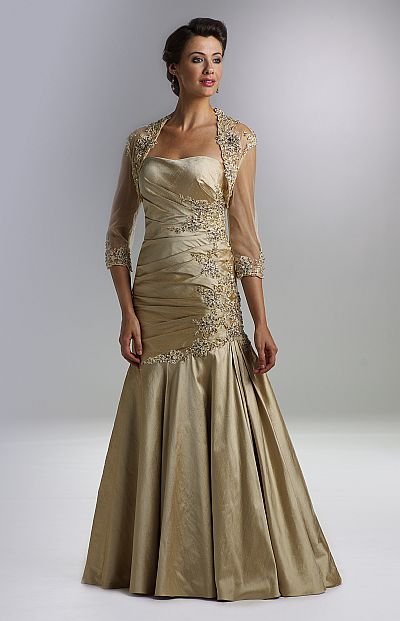 silk mother of the bride dress