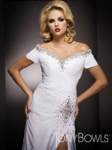 Tony Bowls Collection Pageant Dress 110C05: French Novelty