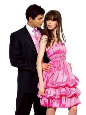 Val Stefani Short Bubble Party Dress BB1551