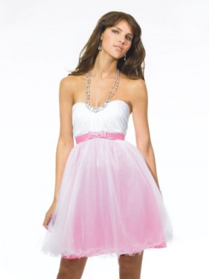 Val Stefani Babydoll Short Party Dress TP1662