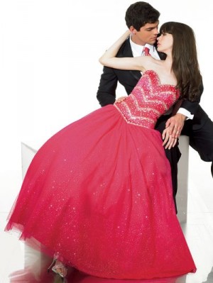 Val Stefani Sparkle Tulle Ball Gown TP1711