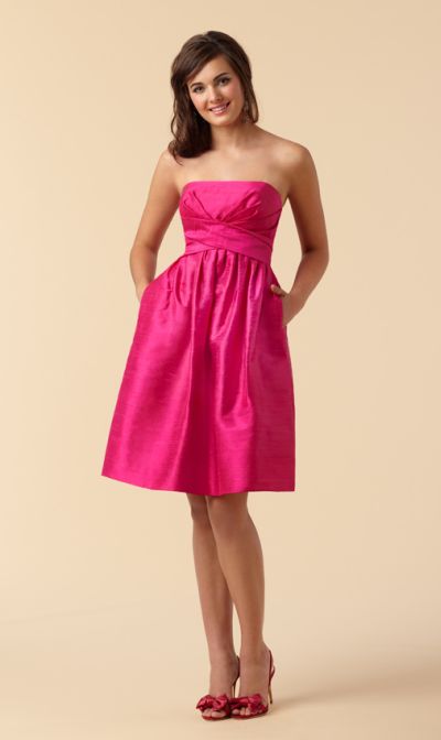 Short Silk Dress