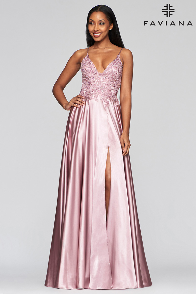 French Novelty: Faviana Glamour S10400 Perfect Prom Gown