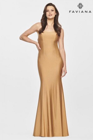 Faviana S10844 Flattering Stretch Prom Dress