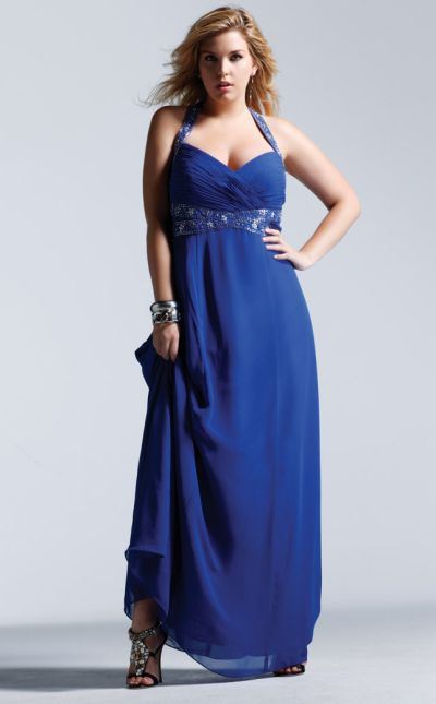 French Novelty: Faviana Plus Size Formal Dress 9140