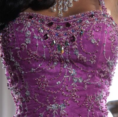 Quinceanera Dress with Heavily Beaded Bodice 26643 by House of Wu ...