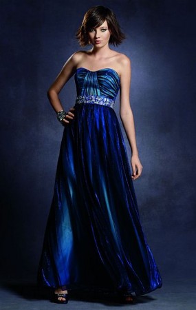 Twilight Strapless Prom Dress 4026  by Alfred Angelo