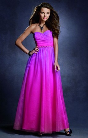 Twilight Ombre Glitter Prom Dress 4033  by Alfred Angelo