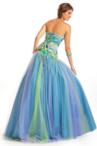 Party Time Ombre Prom Dress 6780: French Novelty