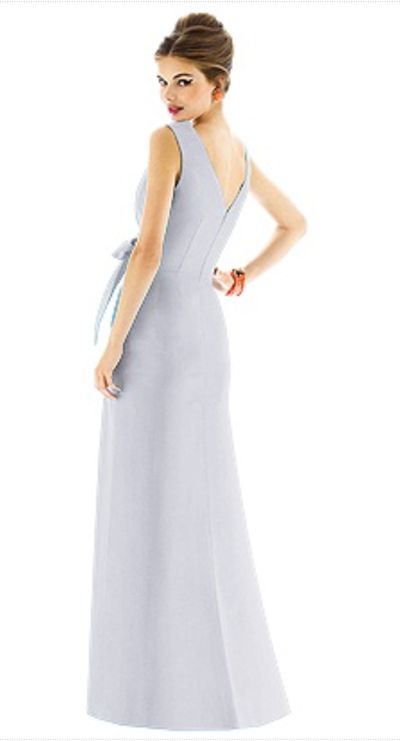 Alfred Sung D596 Dupioni Bridesmaid Dress by Dessy: French Novelty