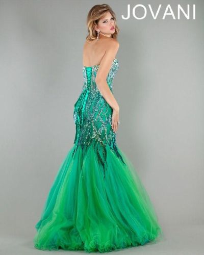 Green Mermaid Dress