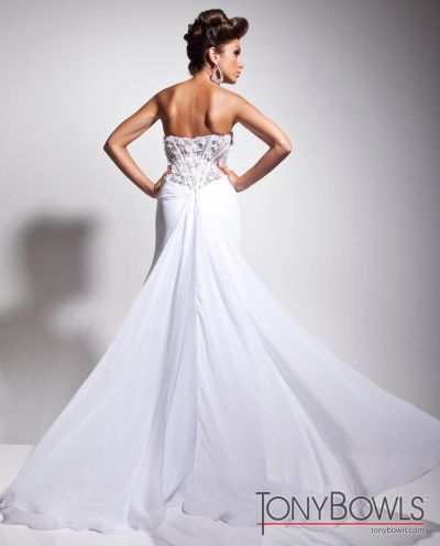 all white gala attire