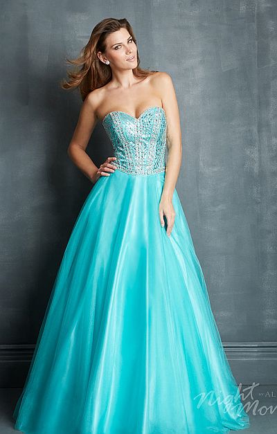 French Novelty: Night Moves 7046 Regal Ball Gown