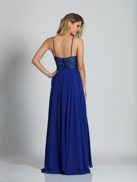Dave and Johnny A5435 Keyhole Prom Dress