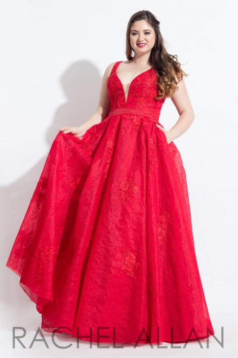 plus size lace prom dresses