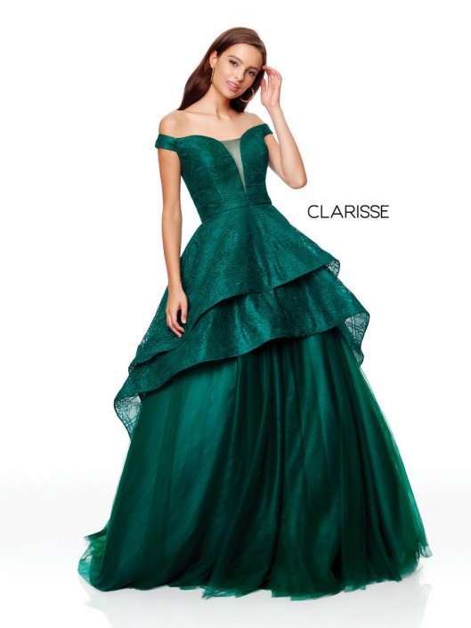 Forest Green Prom Dress