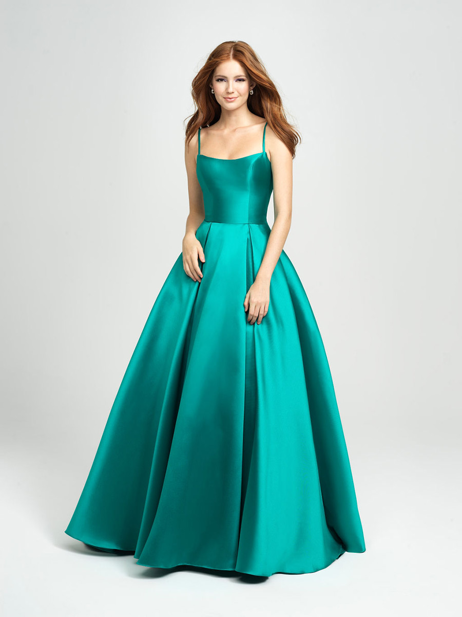 size 4 green james 19 107 vibrant satin ball gown our designs coupon
