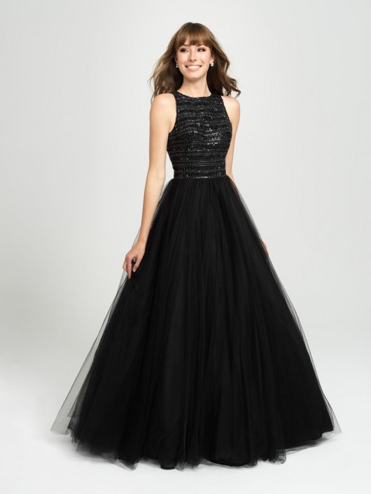 black ball gown size 18