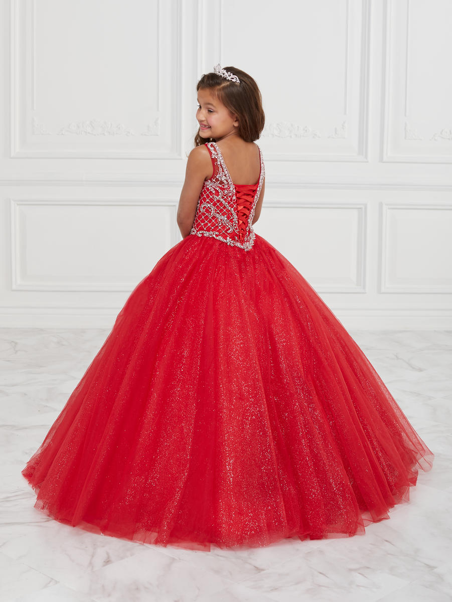 French Novelty Size 8 Red Tiffany Princess 13597 Girls Amazing