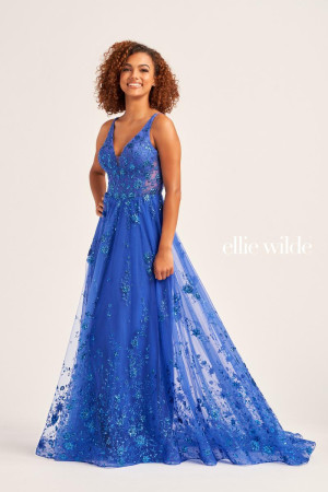 Size 0 Emerald Ellie Wilde by Mon Cheri EW35105 Prom Dress