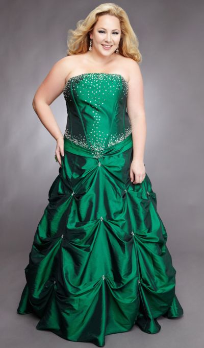Sydneys Closet Plus Size Corset Ball Gown for Prom with ...