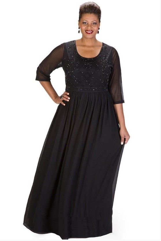 Sydneys Closet SC4096 Plus Size Mothers Gown: French Novelty