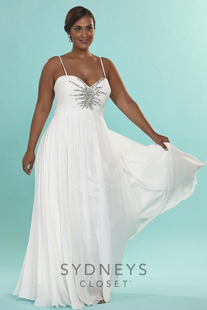Plus size deals casual wedding