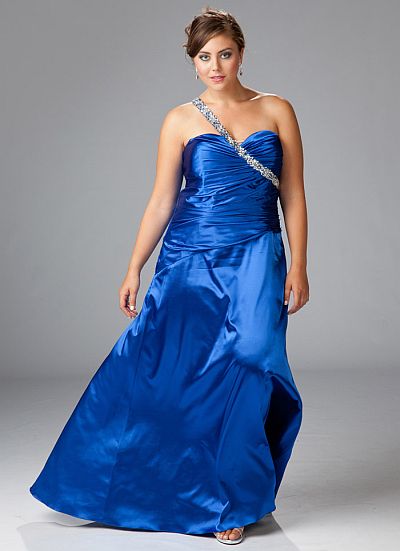 Plus Size Charmeuse Dress
