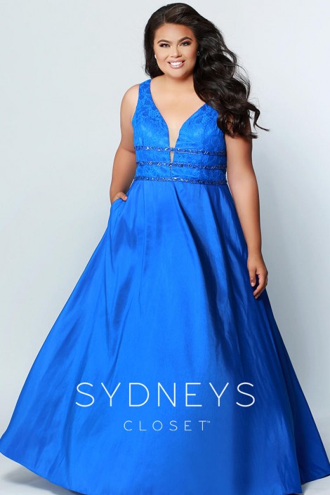 plus size formal dresses with pockets