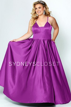 Sydneys Closet SC7301 Best Plus Size Prom Dress