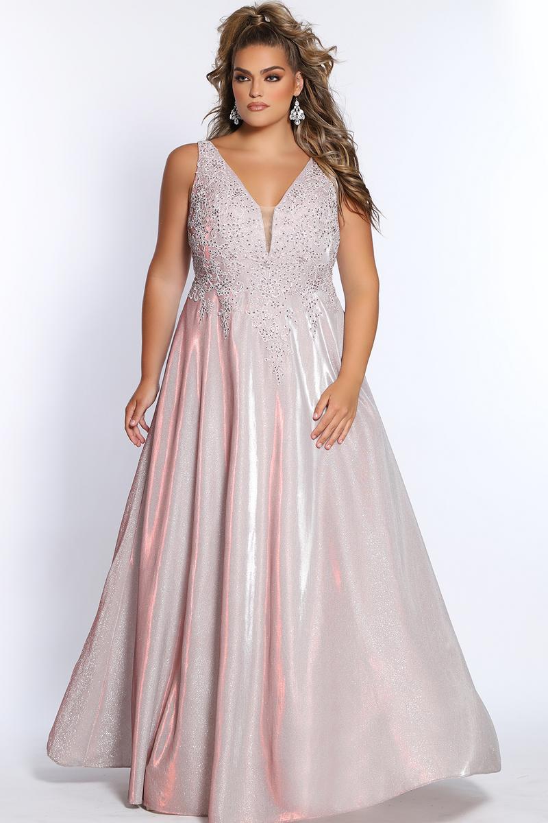 Plus size prom deals dresses clearance