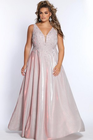 Sydneys Closet SC7311 Cloud Nine Plus Size Prom Dress