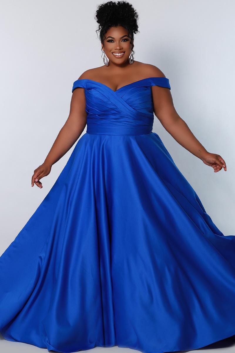 Sydneys Closet SC7321 Class Act Plus Size Gown