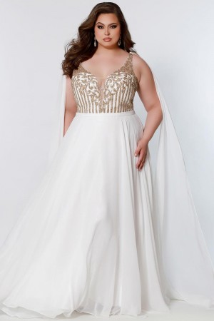 Sydneys Closet SC7331 Helena Plus Size Prom Dress