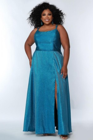 Sydneys Closet SC7344 Change My Mind Plus Size Gown