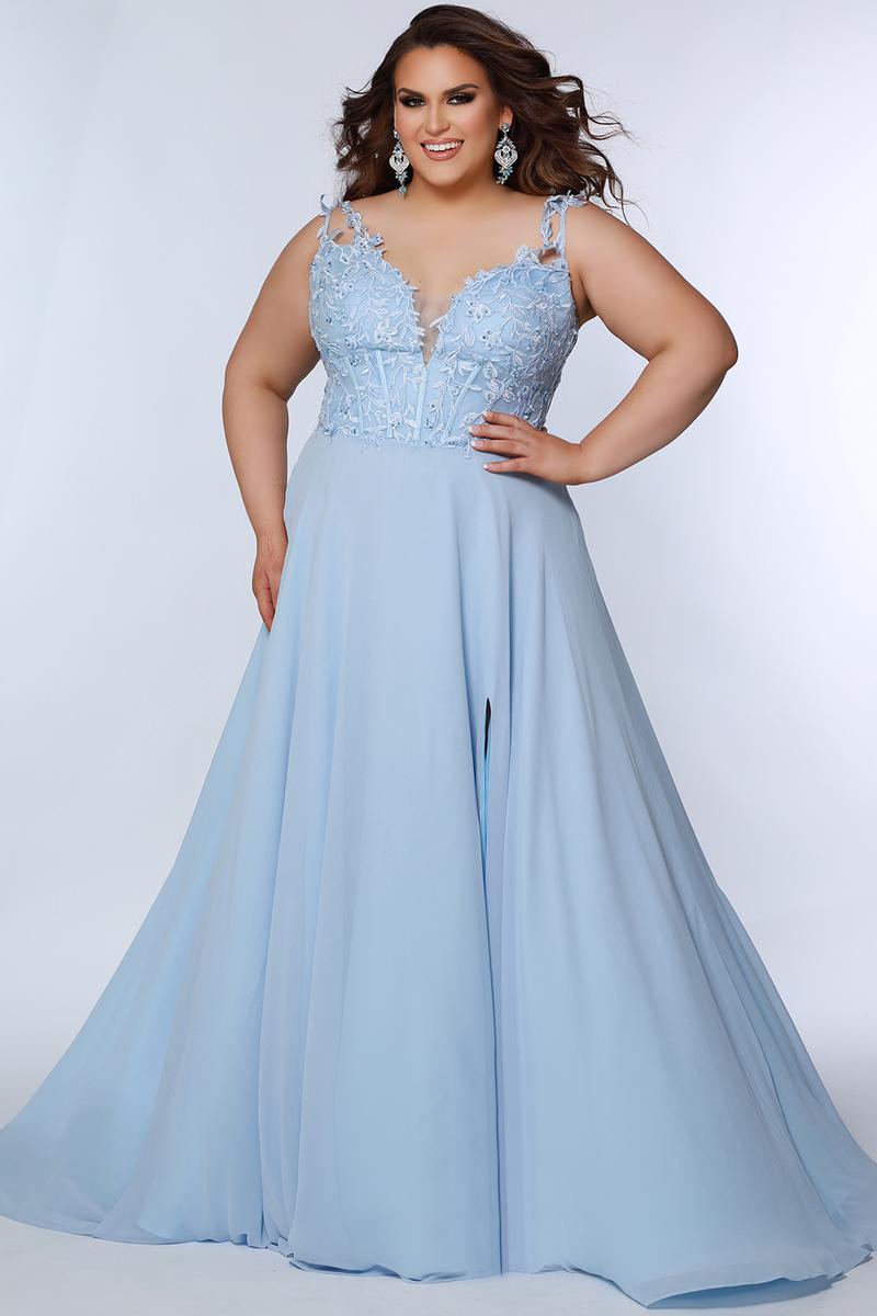 French Novelty Sydneys Closet SC7351 Its a Breeze Plus Size Gown
