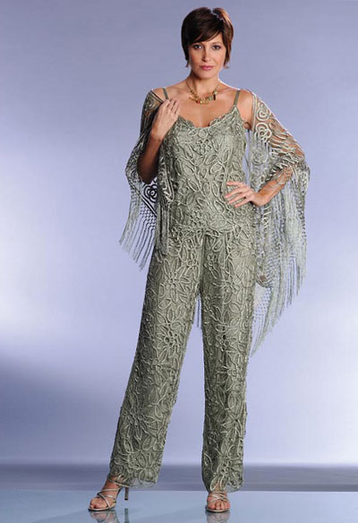 Soulmates Formal Tank Top C801 and Pants Suit C883: French Novelty