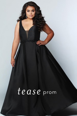 Sydneys Closet TE1912 Tease Plus Size Prom Dress