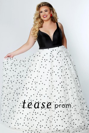 Sydneys Closet TE1929 Tease Confetti Prom Dress