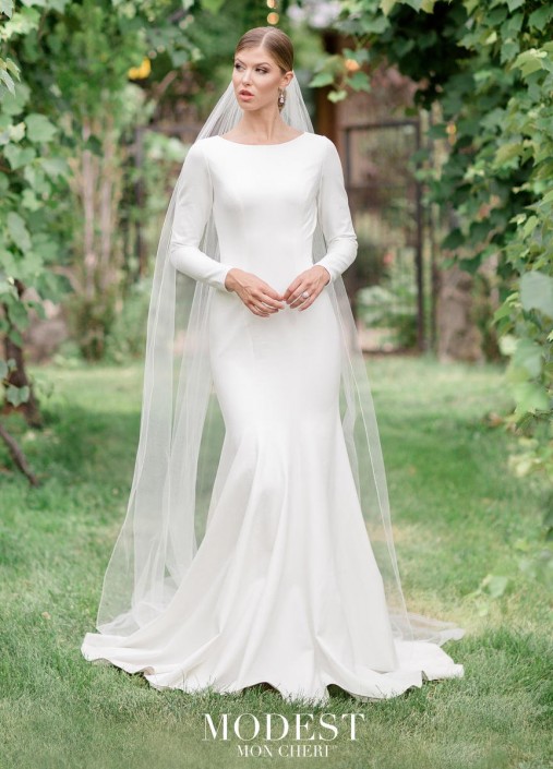 modest long sleeve wedding dresses